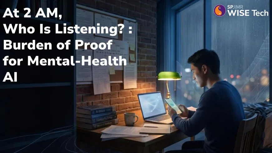 At 2 AM, Who Is Listening? Burden of Proof for Mental-Health AI