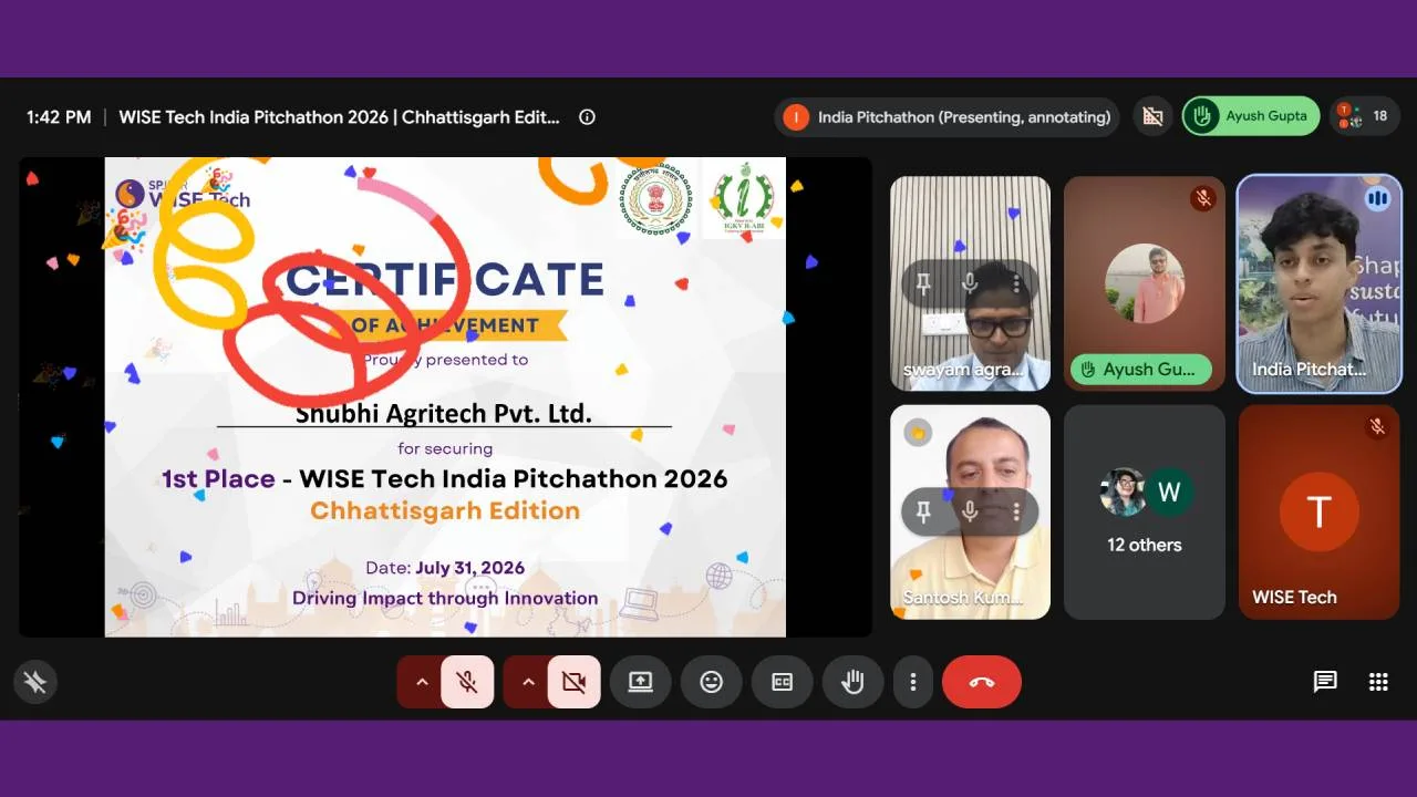 Chhattisgarh Edition | WISE Tech India Pitchathon 2026