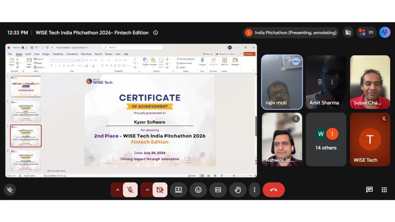 Fintech edition – WISE Tech India Pitchathon 2026 Fintech edition – WISE Tech India Pitchathon 2026