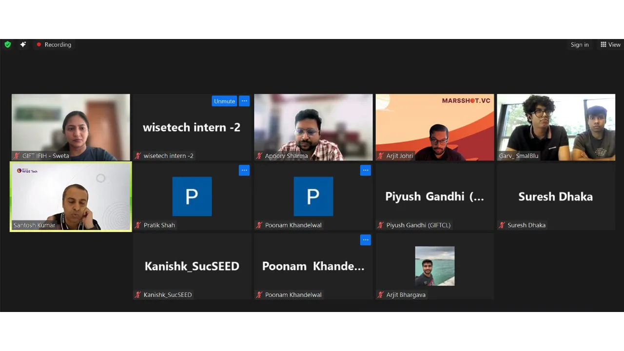 WISE Tech India Pitchathon: GIFT city edition WISE Tech India Pitchathon: GIFT city edition