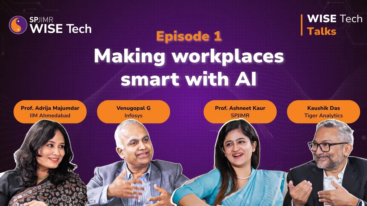 WISE Tech Talks Episode 1: Making workplaces smart with AI