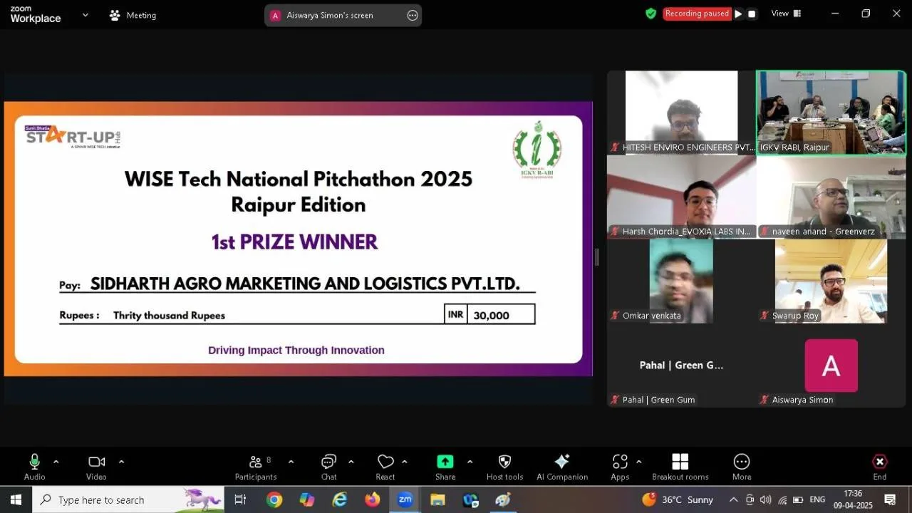 Raipur Edition | WISE Tech India Pitchathon 2025
