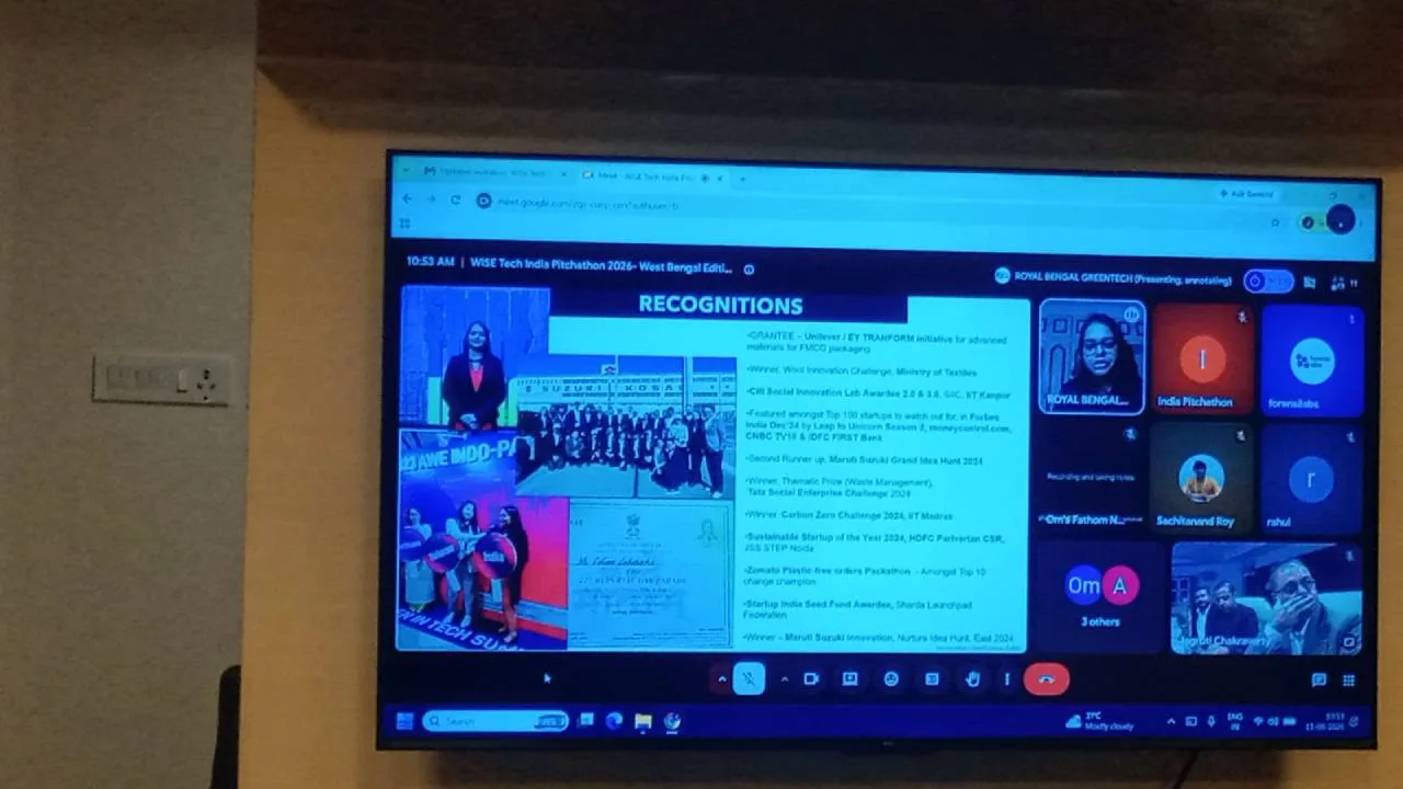 West Bengal edition – WISE Tech India Pitchathon 2026 West Bengal edition – WISE Tech India Pitchathon 2026