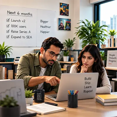 Working directly in a founder's office